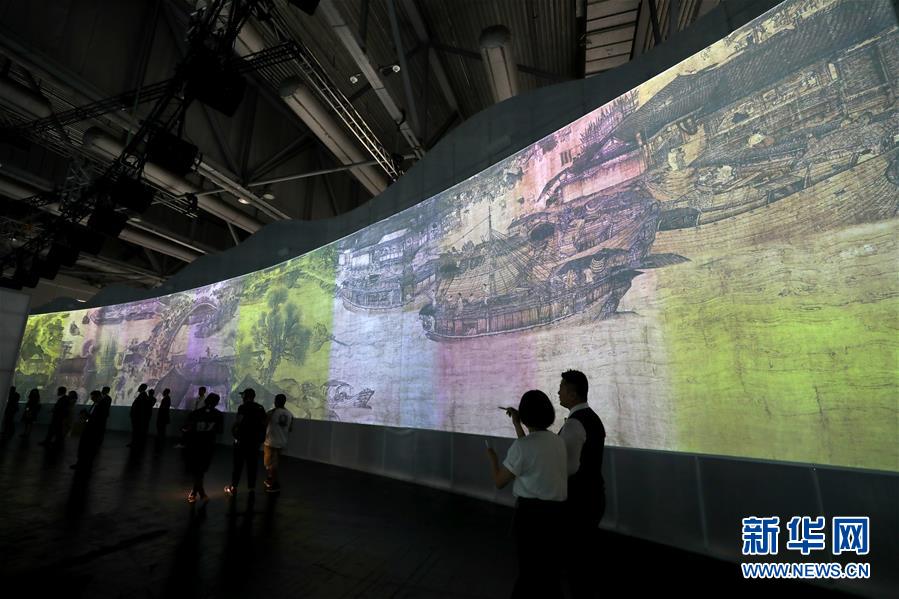 （图文互动）（4）《清明上河图3.0》数码艺术香港展在港开幕