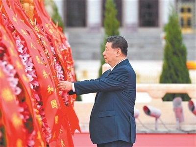 烈士纪念日向人民英雄敬献花篮仪式在京隆重举行